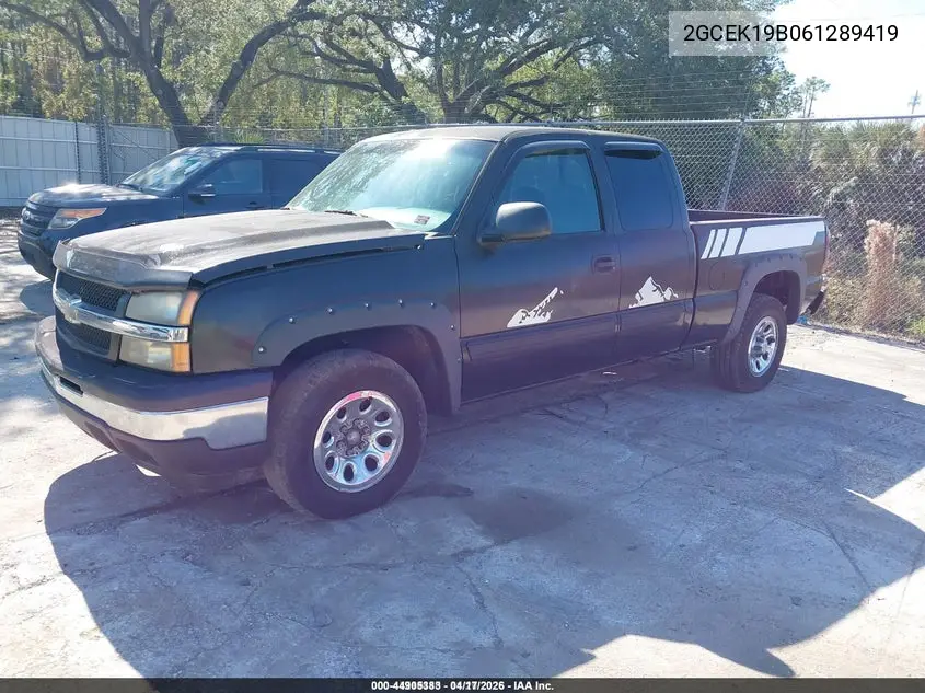 2GCEK19B061289419 2006 Chevrolet Silverado 1500 Lt1