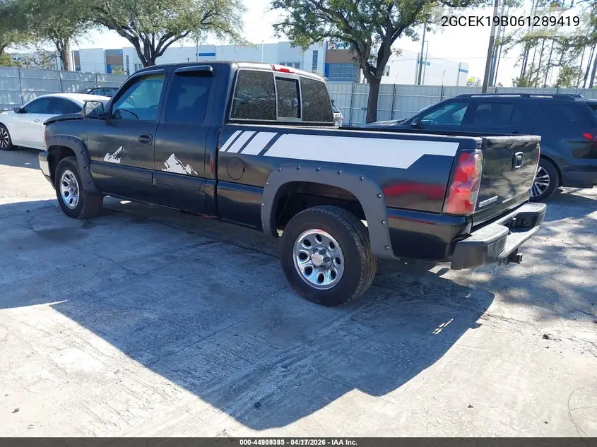 2GCEK19B061289419 2006 Chevrolet Silverado 1500 Lt1