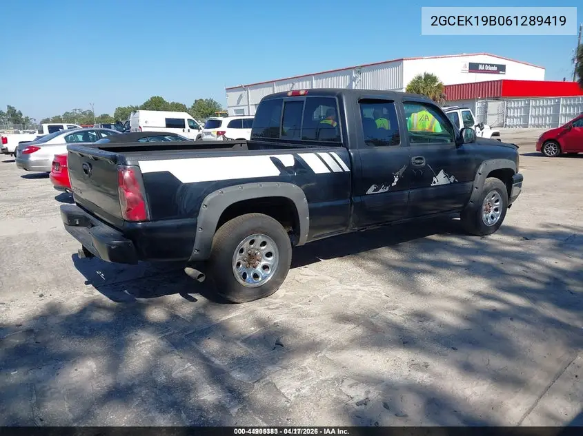 2GCEK19B061289419 2006 Chevrolet Silverado 1500 Lt1