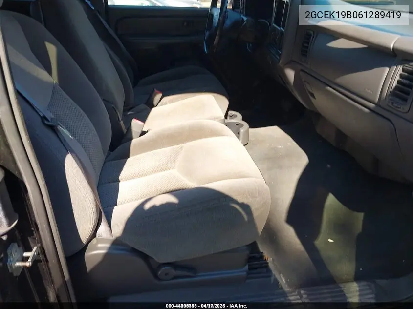 2GCEK19B061289419 2006 Chevrolet Silverado 1500 Lt1