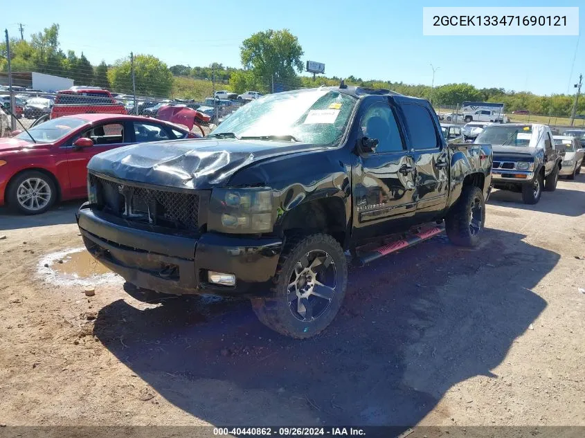 2007 Chevrolet Silverado 1500 Ltz VIN: 2GCEK133471690121 Lot: 40440862