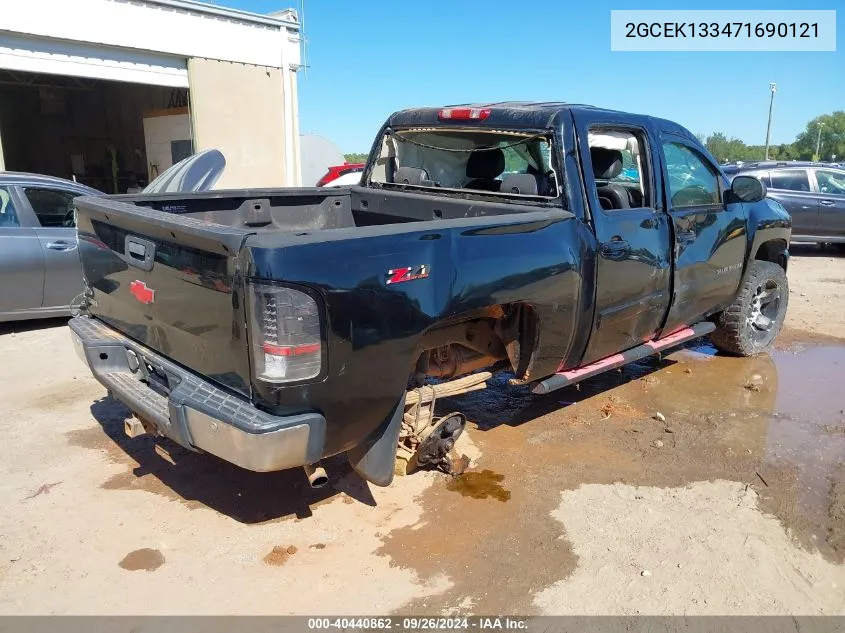 2007 Chevrolet Silverado 1500 Ltz VIN: 2GCEK133471690121 Lot: 40440862