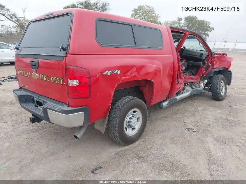 1GCHK23K47F509716 2007 Chevrolet Silverado 2500Hd Work Truck