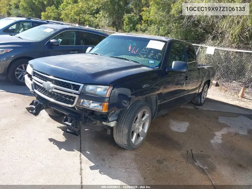1GCEC19X97Z106133 2007 Chevrolet Silverado 1500 Classic Work Truck