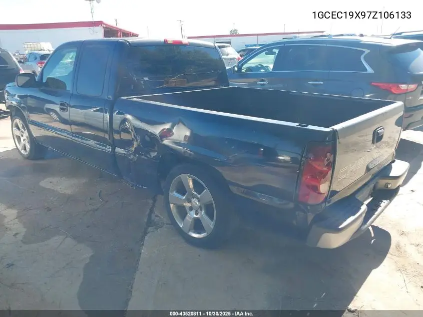 1GCEC19X97Z106133 2007 Chevrolet Silverado 1500 Classic Work Truck