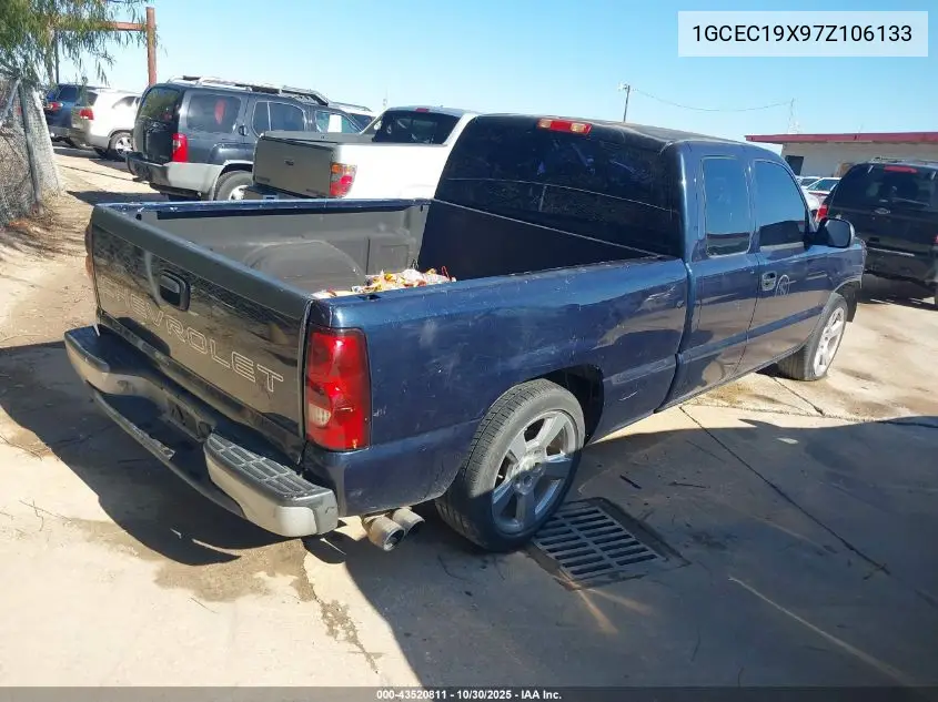 1GCEC19X97Z106133 2007 Chevrolet Silverado 1500 Classic Work Truck