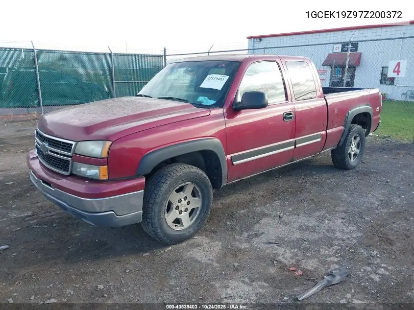1GCEK19Z97Z200372 2007 Chevrolet Silverado 1500 Classic Lt1