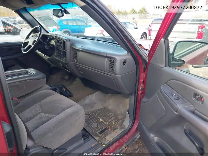 1GCEK19Z97Z200372 2007 Chevrolet Silverado 1500 Classic Lt1