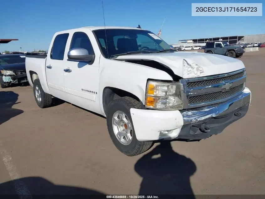 2GCEC13J171654723 2007 Chevrolet Silverado 1500 Lt1