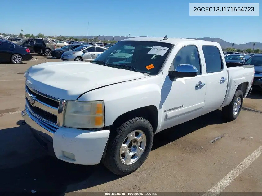 2GCEC13J171654723 2007 Chevrolet Silverado 1500 Lt1