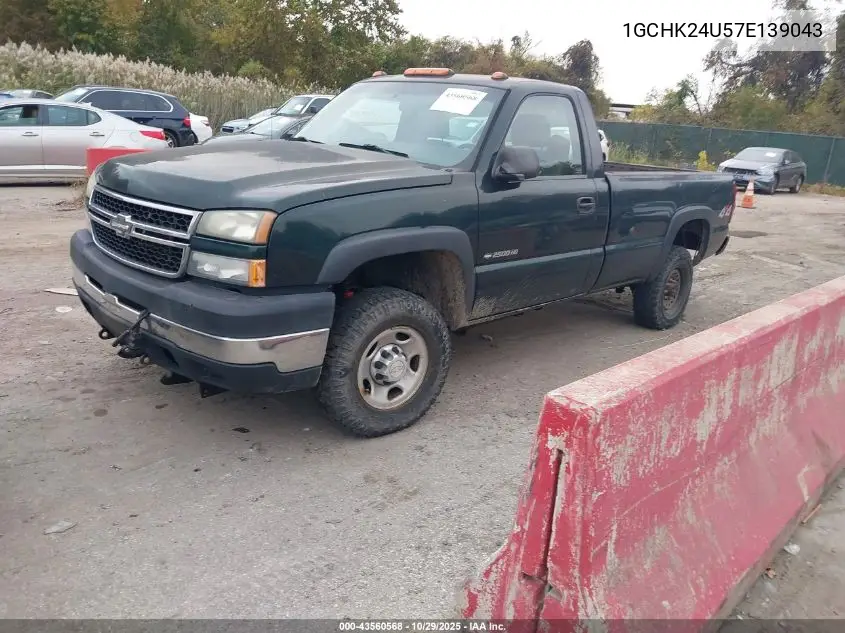 1GCHK24U57E139043 2007 Chevrolet Silverado 2500Hd Classic Work Truck