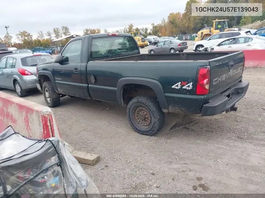1GCHK24U57E139043 2007 Chevrolet Silverado 2500Hd Classic Work Truck