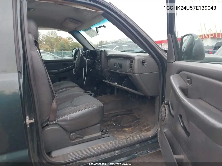1GCHK24U57E139043 2007 Chevrolet Silverado 2500Hd Classic Work Truck