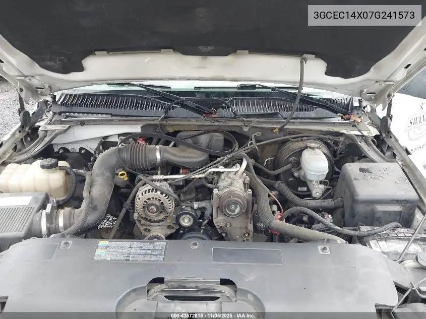 3GCEC14X07G241573 2007 Chevrolet Silverado 1500 Classic Work Truck