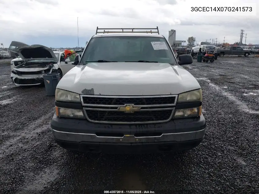 3GCEC14X07G241573 2007 Chevrolet Silverado 1500 Classic Work Truck