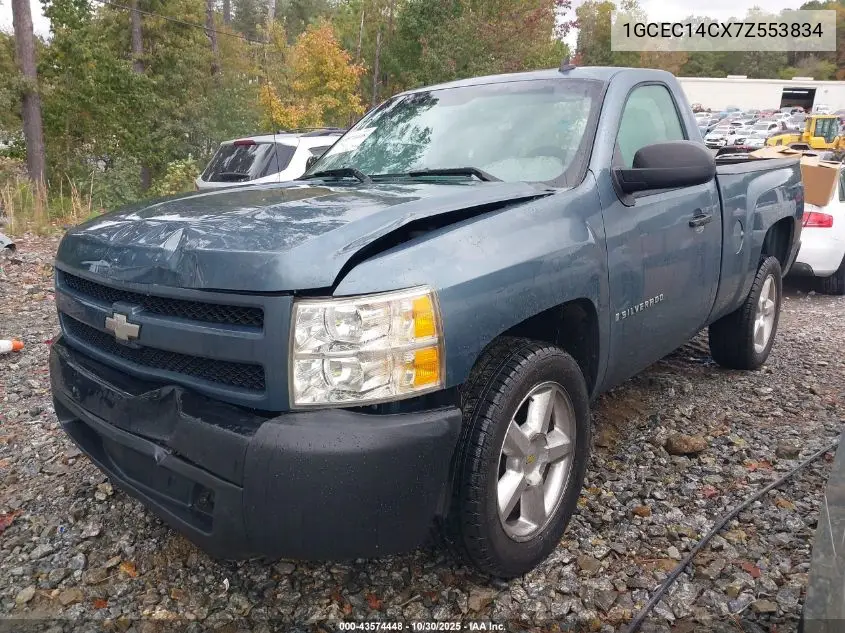 1GCEC14CX7Z553834 2007 Chevrolet Silverado 1500 Work Truck