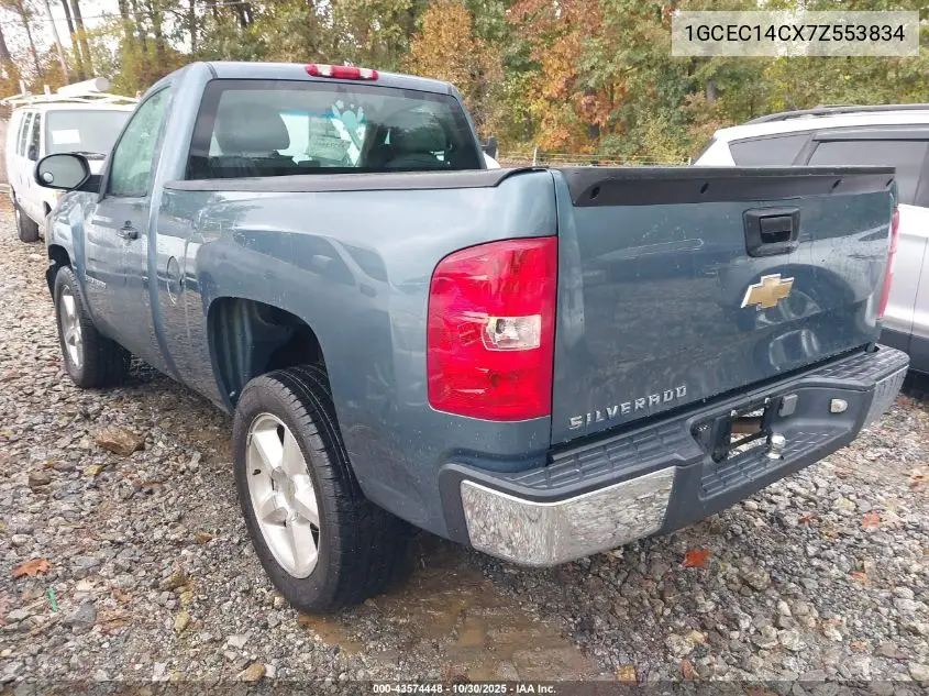 1GCEC14CX7Z553834 2007 Chevrolet Silverado 1500 Work Truck