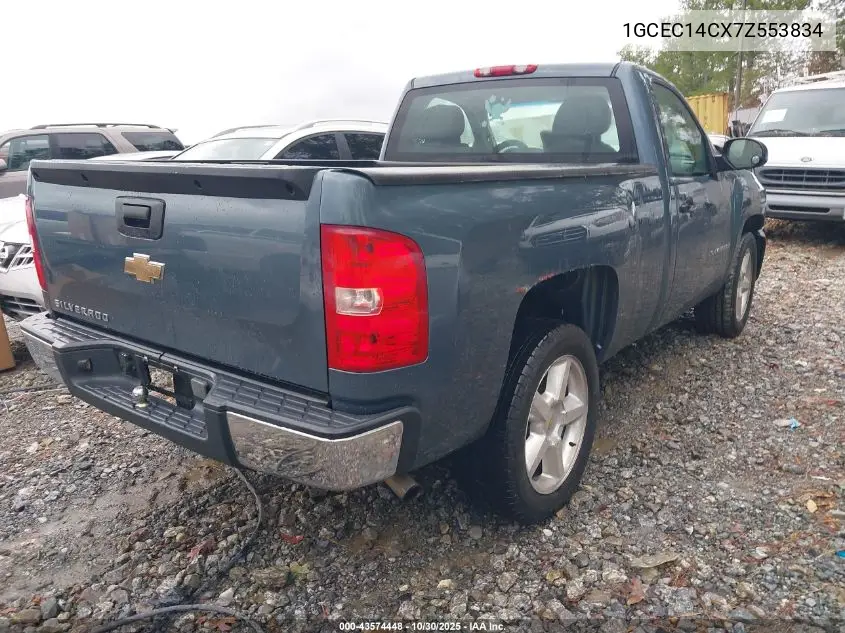1GCEC14CX7Z553834 2007 Chevrolet Silverado 1500 Work Truck