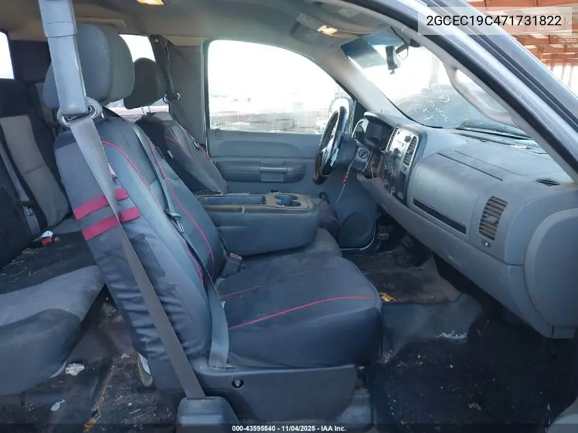 2GCEC19C471731822 2007 Chevrolet Silverado 1500 Work Truck