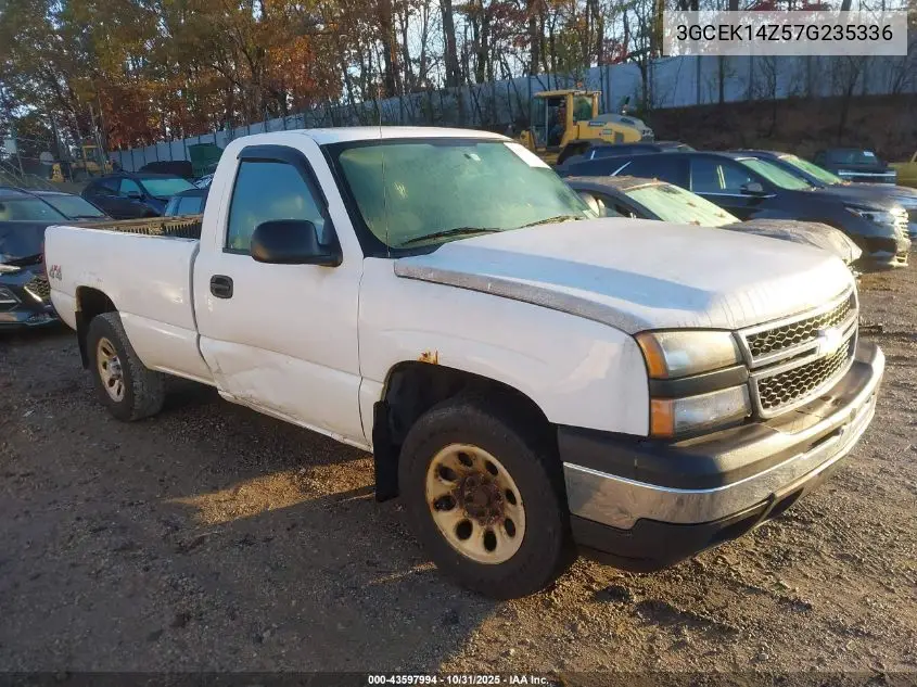 3GCEK14Z57G235336 2007 Chevrolet Silverado 1500 Classic Work Truck