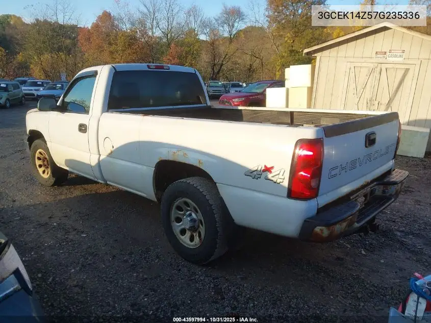 3GCEK14Z57G235336 2007 Chevrolet Silverado 1500 Classic Work Truck