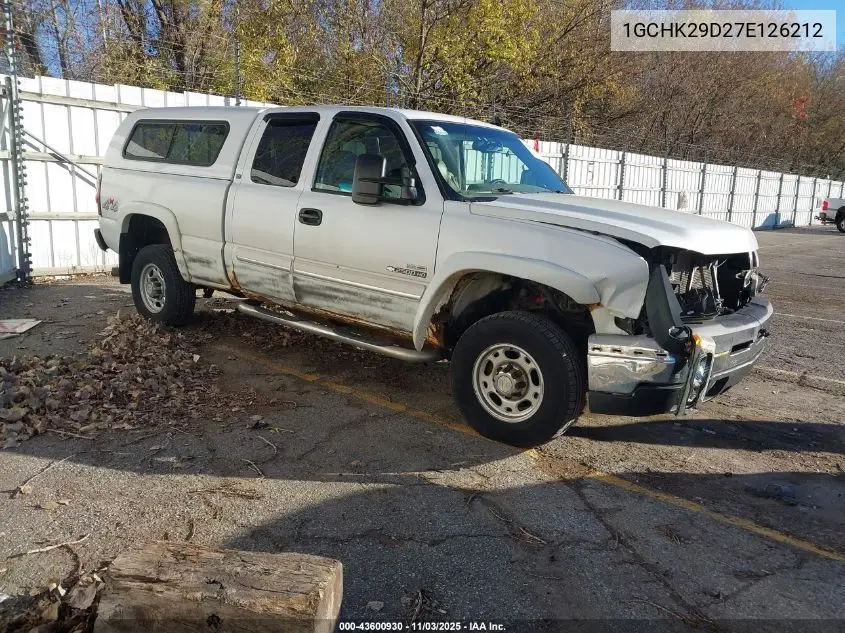 1GCHK29D27E126212 2007 Chevrolet Silverado 2500Hd Classic Lt3