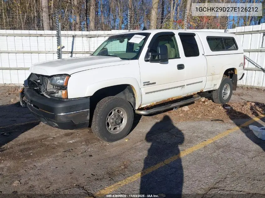 1GCHK29D27E126212 2007 Chevrolet Silverado 2500Hd Classic Lt3