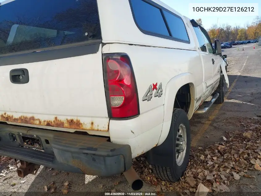1GCHK29D27E126212 2007 Chevrolet Silverado 2500Hd Classic Lt3