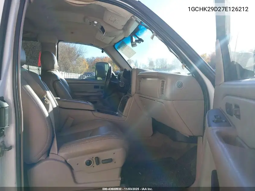 1GCHK29D27E126212 2007 Chevrolet Silverado 2500Hd Classic Lt3