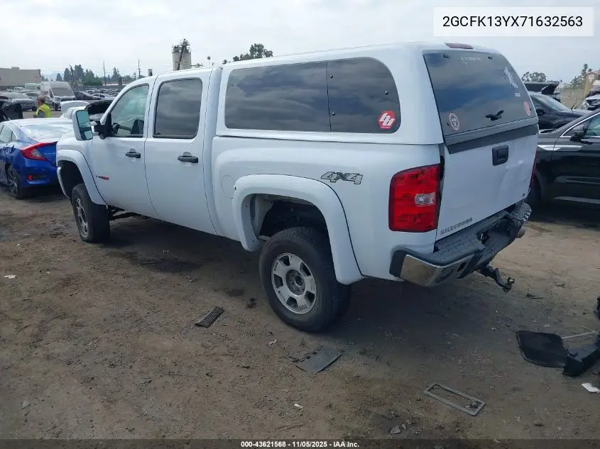 2GCFK13YX71632563 2007 Chevrolet Silverado 1500 Lt1