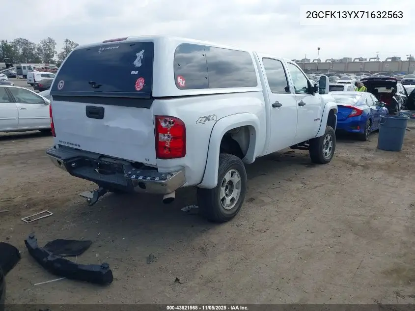 2GCFK13YX71632563 2007 Chevrolet Silverado 1500 Lt1