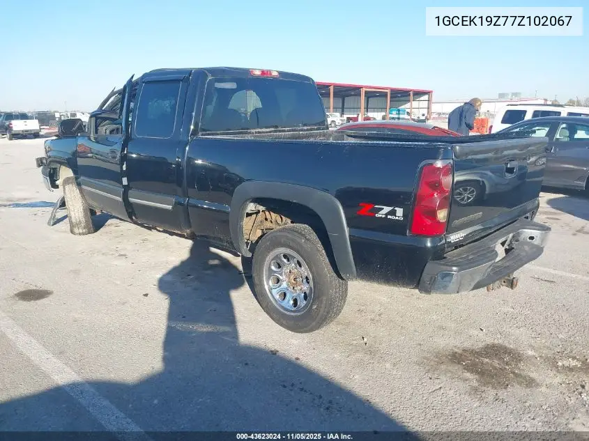 1GCEK19Z77Z102067 2007 Chevrolet Silverado 1500 Classic Lt3