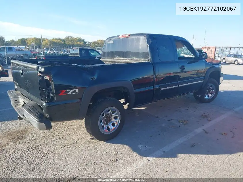 1GCEK19Z77Z102067 2007 Chevrolet Silverado 1500 Classic Lt3