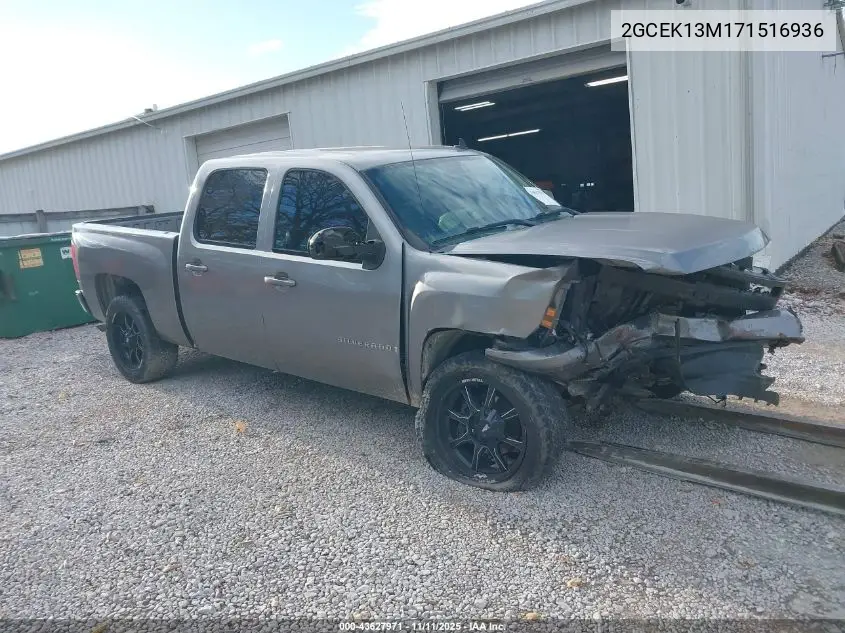 2GCEK13M171516936 2007 Chevrolet Silverado 1500 Ltz