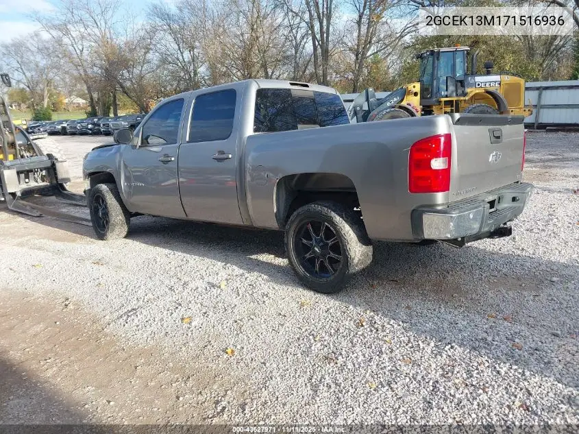 2GCEK13M171516936 2007 Chevrolet Silverado 1500 Ltz