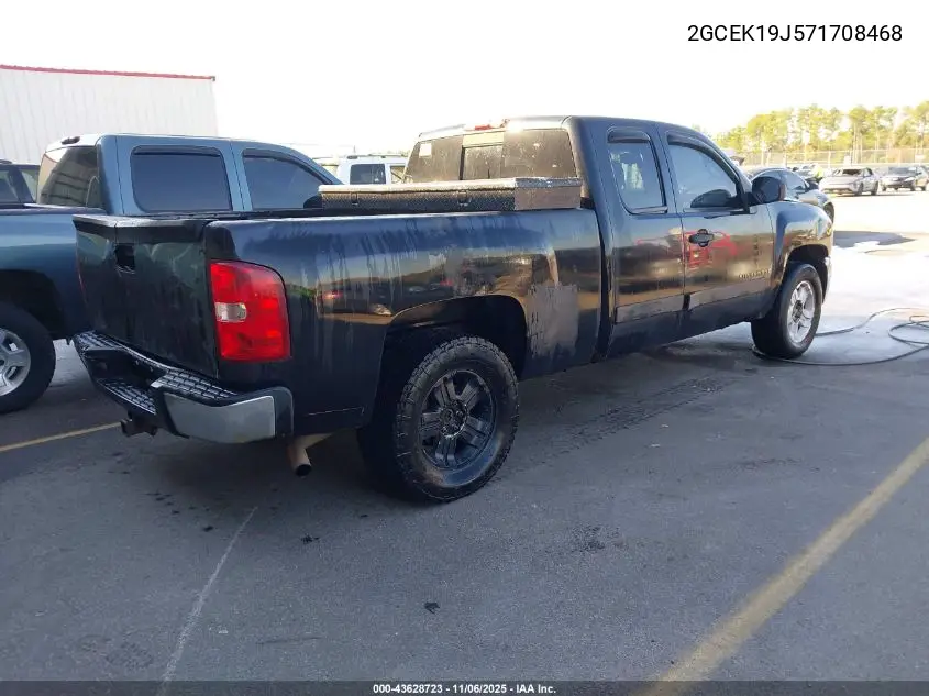 2GCEK19J571708468 2007 Chevrolet Silverado 1500 Lt1