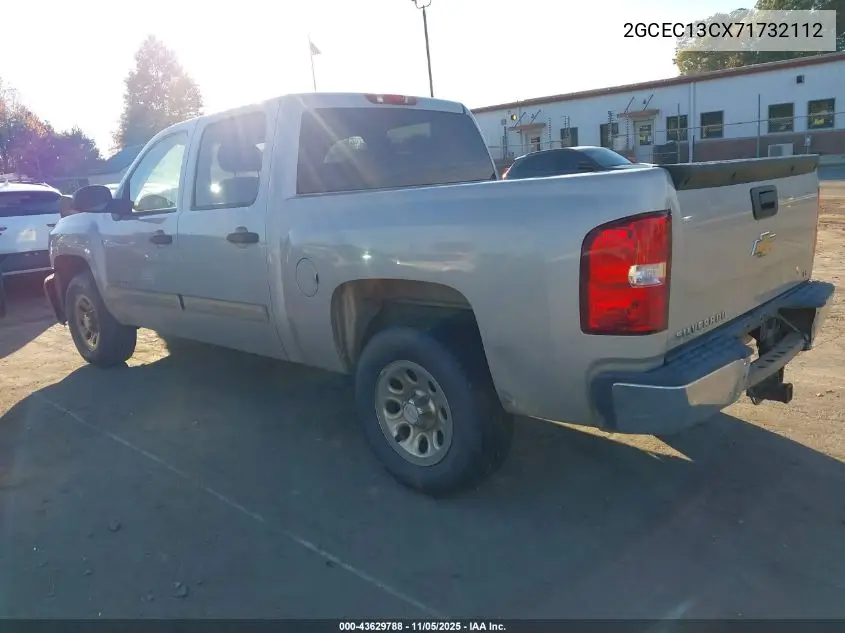 2GCEC13CX71732112 2007 Chevrolet Silverado 1500 Ls