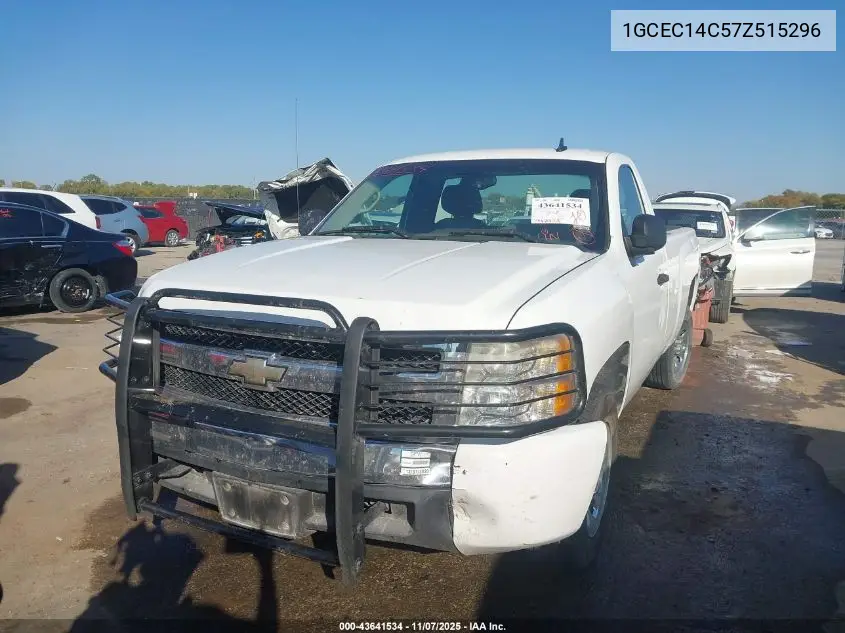 1GCEC14C57Z515296 2007 Chevrolet Silverado 1500 Work Truck