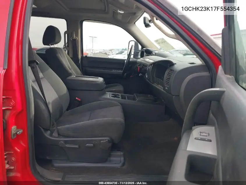 1GCHK23K17F554354 2007 Chevrolet Silverado 2500Hd Lt2