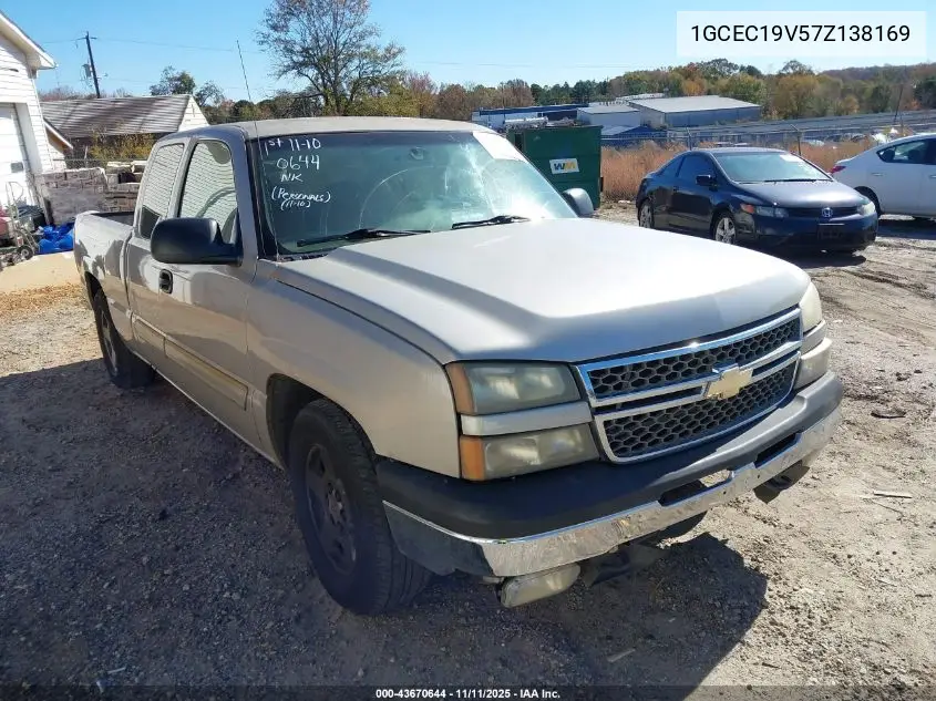 1GCEC19V57Z138169 2007 Chevrolet Silverado 1500 Classic Lt1