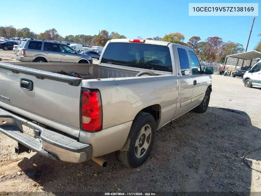 1GCEC19V57Z138169 2007 Chevrolet Silverado 1500 Classic Lt1