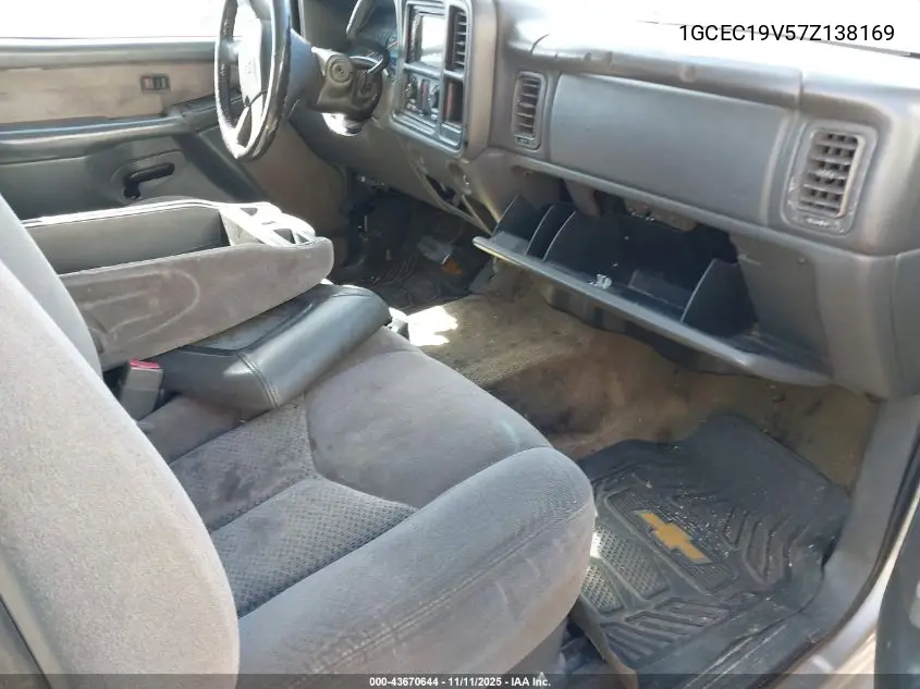 1GCEC19V57Z138169 2007 Chevrolet Silverado 1500 Classic Lt1