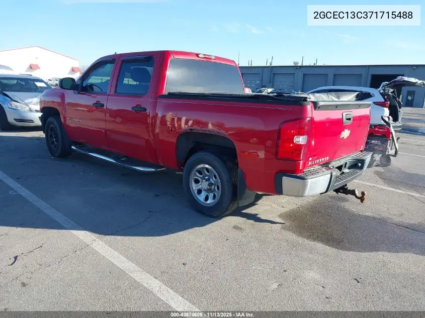 2GCEC13C371715488 2007 Chevrolet Silverado 1500 Ls
