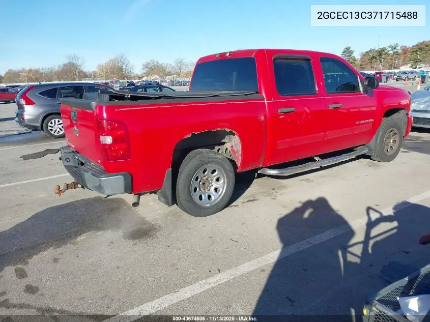 2GCEC13C371715488 2007 Chevrolet Silverado 1500 Ls