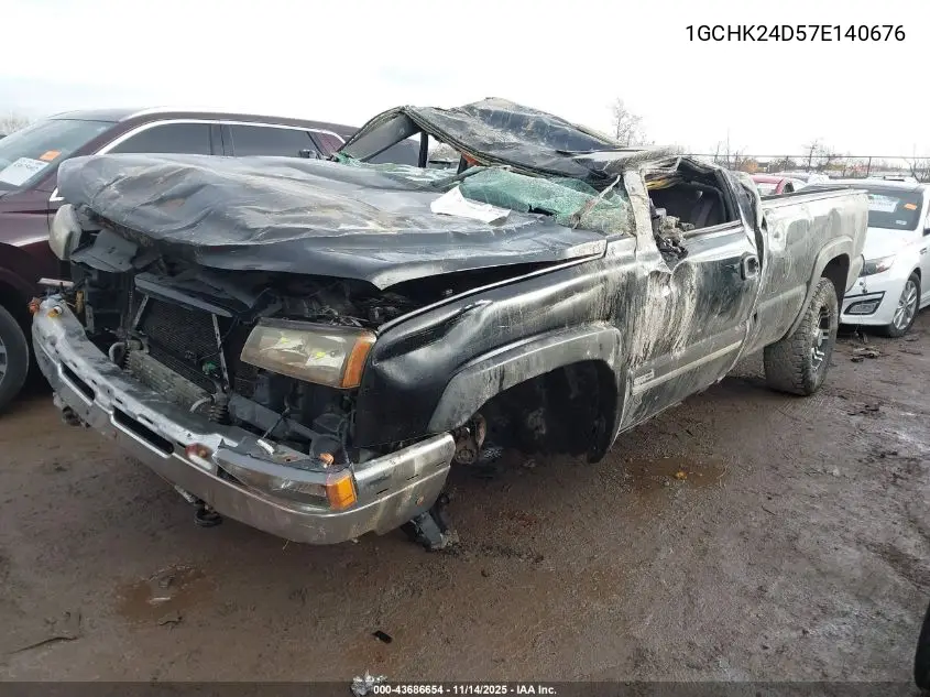 1GCHK24D57E140676 2007 Chevrolet Silverado 2500Hd Classic Lt1