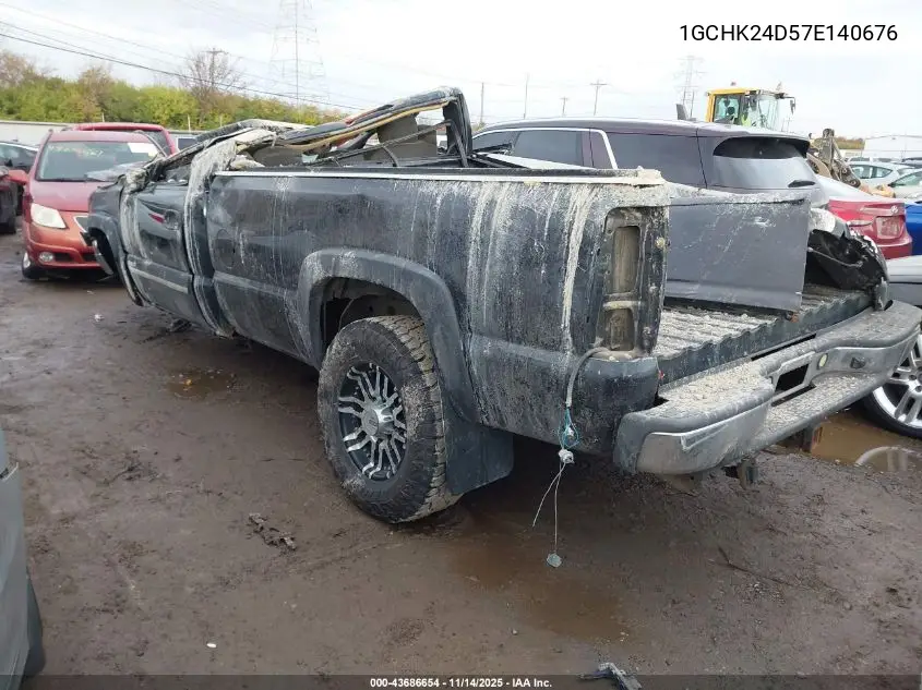 1GCHK24D57E140676 2007 Chevrolet Silverado 2500Hd Classic Lt1