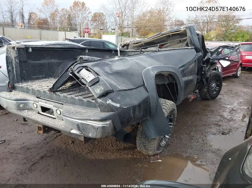 1GCHK24D57E140676 2007 Chevrolet Silverado 2500Hd Classic Lt1