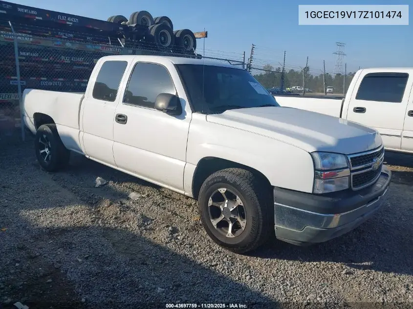 1GCEC19V17Z101474 2007 Chevrolet Silverado 1500 Classic Work Truck