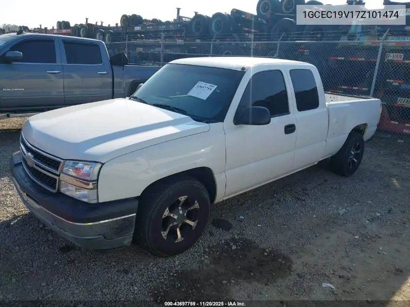 1GCEC19V17Z101474 2007 Chevrolet Silverado 1500 Classic Work Truck