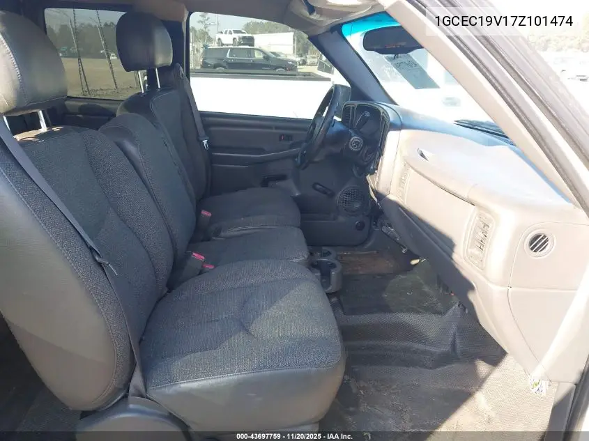 1GCEC19V17Z101474 2007 Chevrolet Silverado 1500 Classic Work Truck